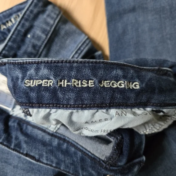 American Eagle Super Stretch Hi-rise Jegging Women's Size 14 - Picture 5 of 8